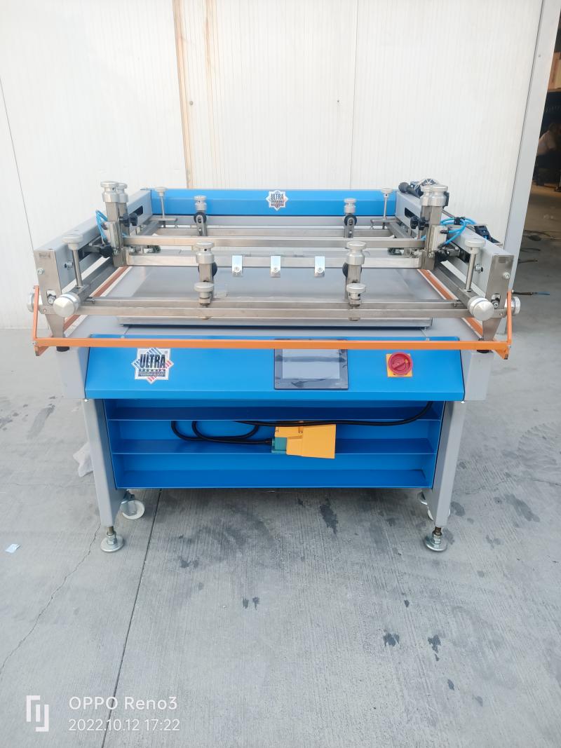 SEMI-AUTOMATIC SCREEN PRINTING MACHINE FOR GLASSES