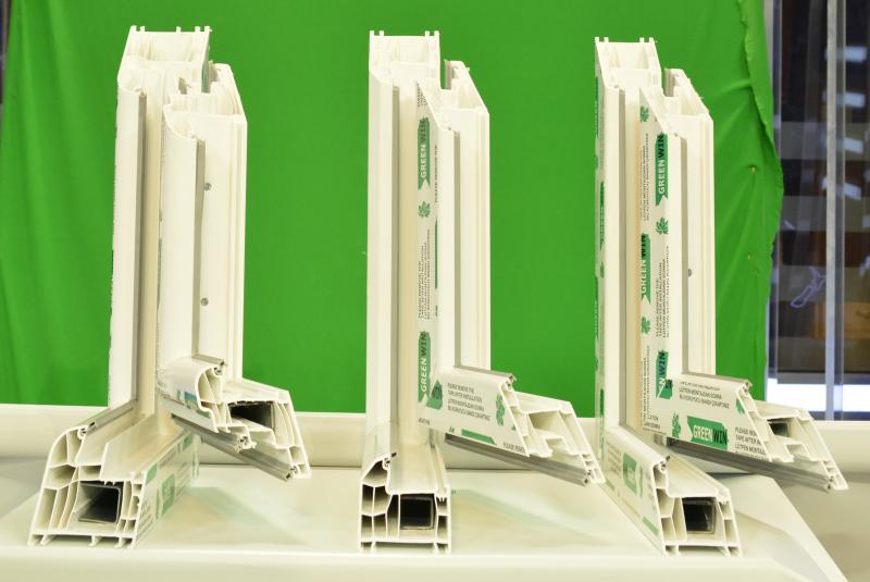 Pvc door and windows profiles
