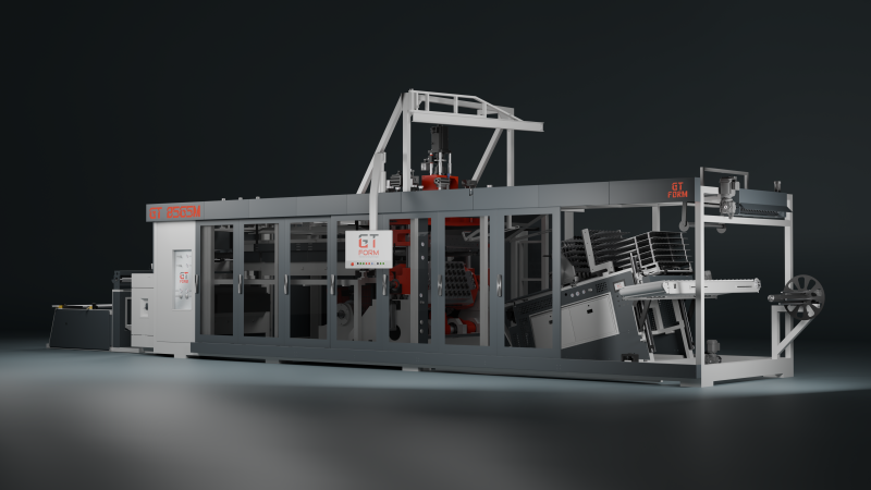 GT8565 M DEVİRMELİ TERMOFORM MAKİNESİ