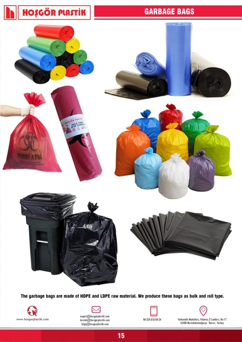 Recycle ürünler & çöp torbaları