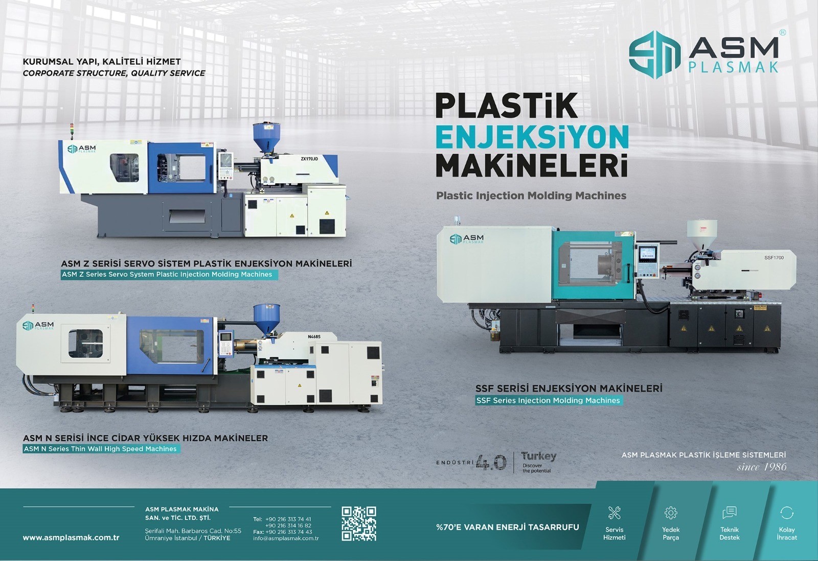 PLASTİK ENJEKSİYON MAKİNESİ