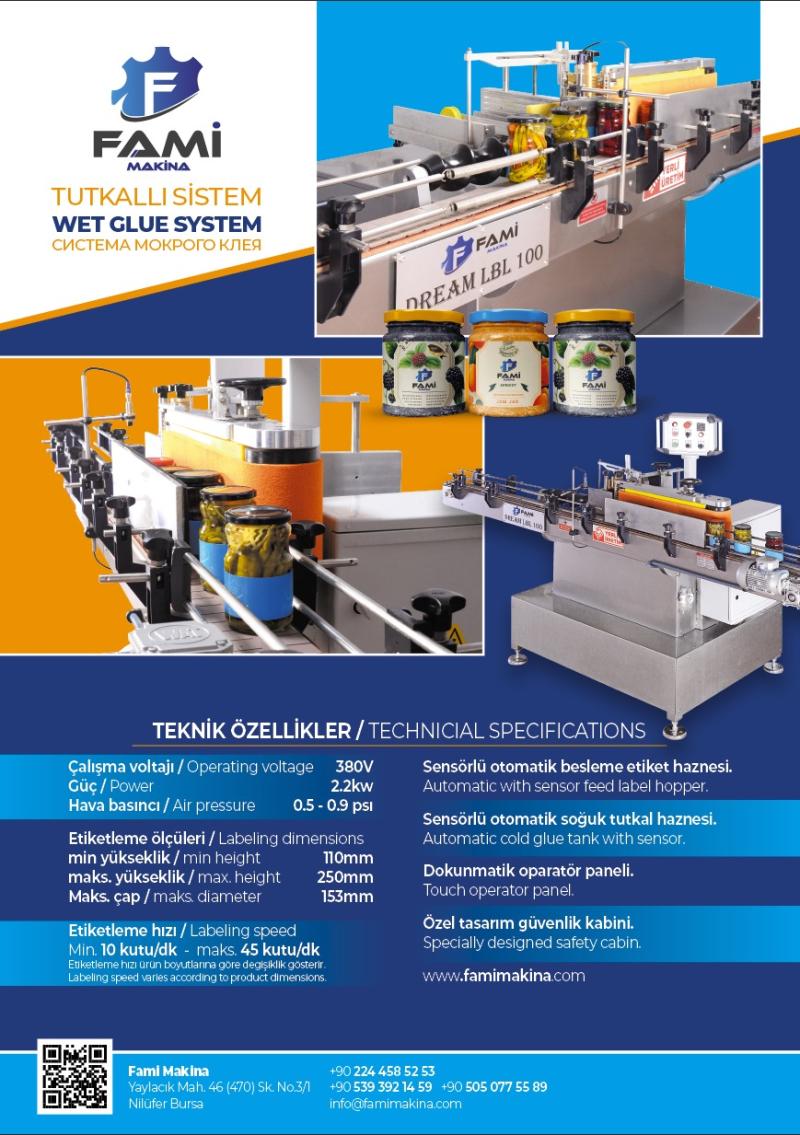 KAVANOZ ETETİKETLEME MAKİNALARI