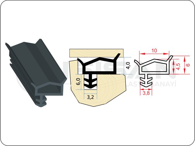 PLS 49 / PANEL KAPI, AHŞAP KAPI FİTİLLERİ