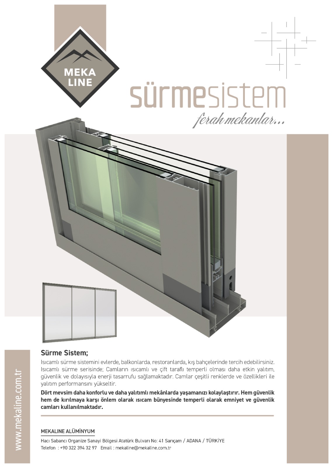 ECONOMIC SLIDING SYSTEM