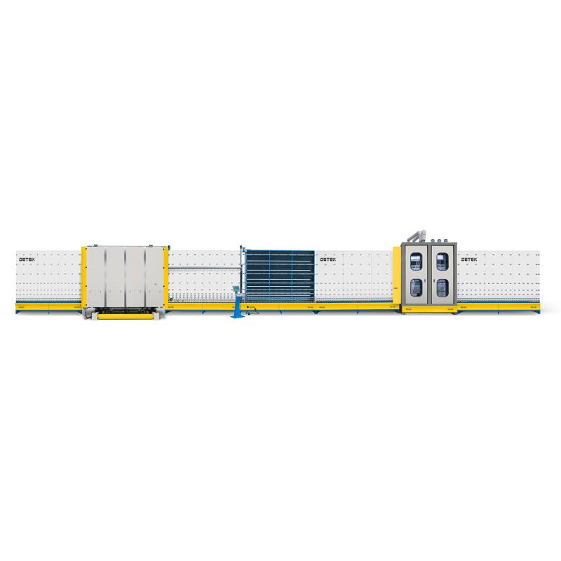 Vertical Automatic insulating glass online gas filling production line LBZ2500