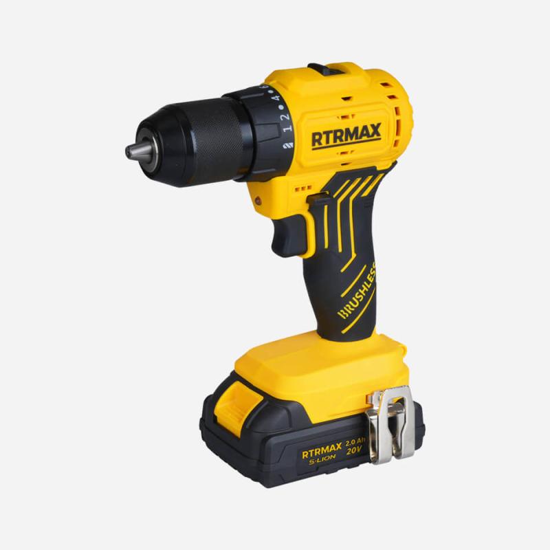 KÖMÜRSÜZ AKÜLÜ VİDALAMA 200Nm 2x4 Ah AKÜ RTRMAX S-LION