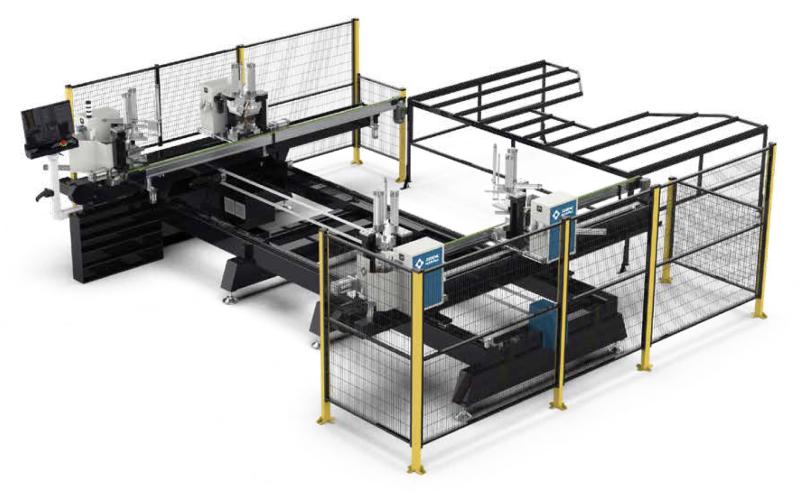 Automatic Four Head Welding Machine