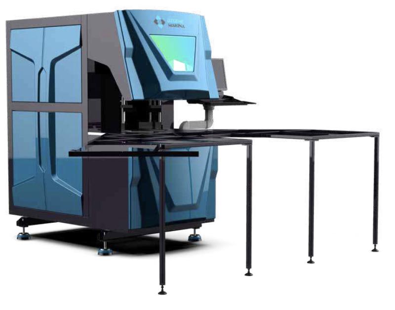 CNC Corner Cleaning Machine ( 2 Axis )