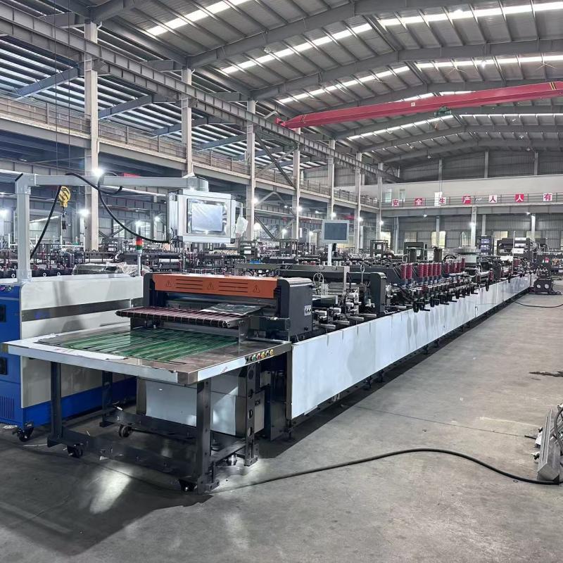 Box pouch with zipper pouch bag making machine