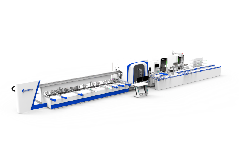 Aluminum alloy doors and windows intelligent production line