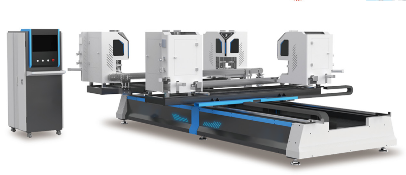 Four Point CNC Seamless Welding Machine