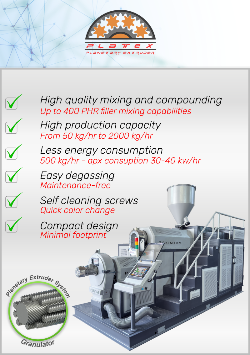 PLANET SİSTEM EXTRUDER / GRANÜLATÖR