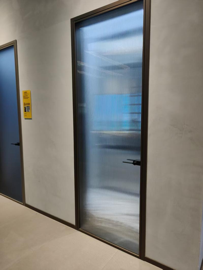 Single-Package Bathroom Door