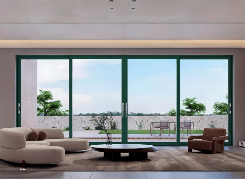 aluminum door