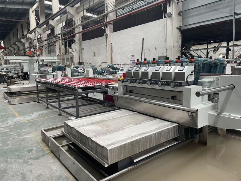 Home Appliances Glass Double Edging Production Line