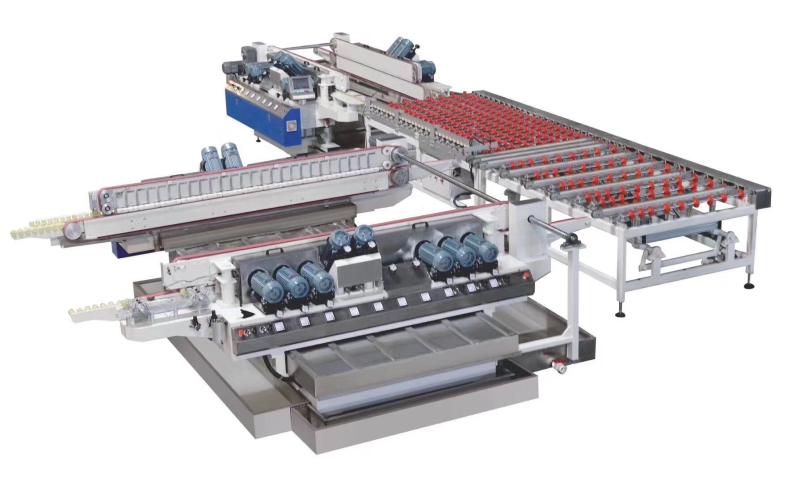 L Shape Glass Double Edging Production Line