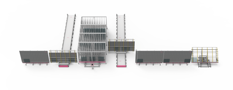 Vertical sorting machine