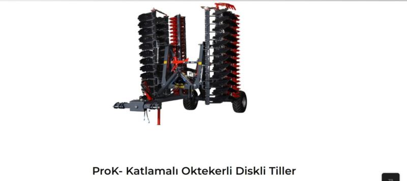 PROK KATLAMALI OK TEKERLİ DİSKLİ TİLLER