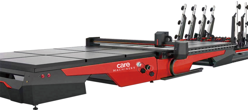 glass cutting line