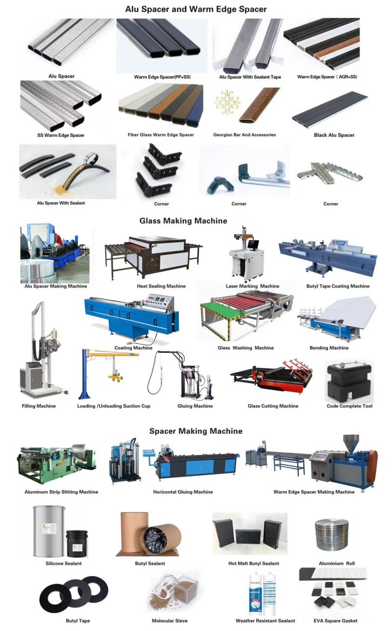 Insulating glass machine
