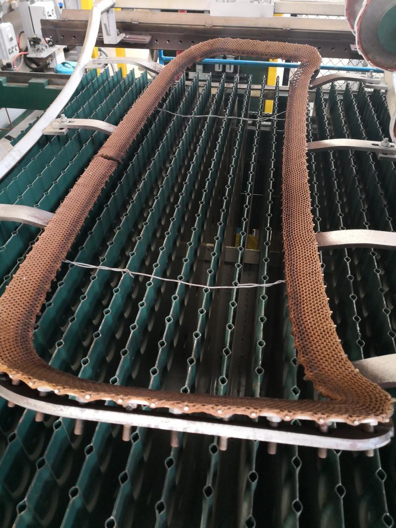 Strip shaped mold cloth fabric