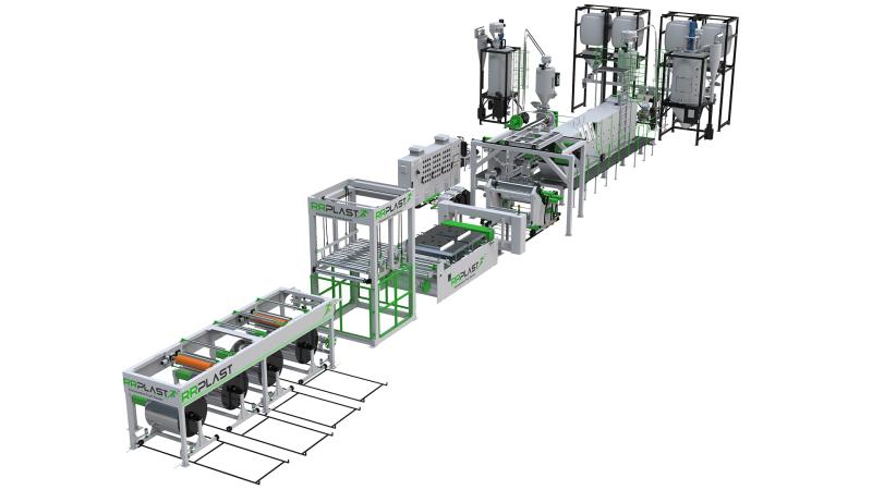 A-PET, R-PET LEVHA EKSTRÜZYON HATTI