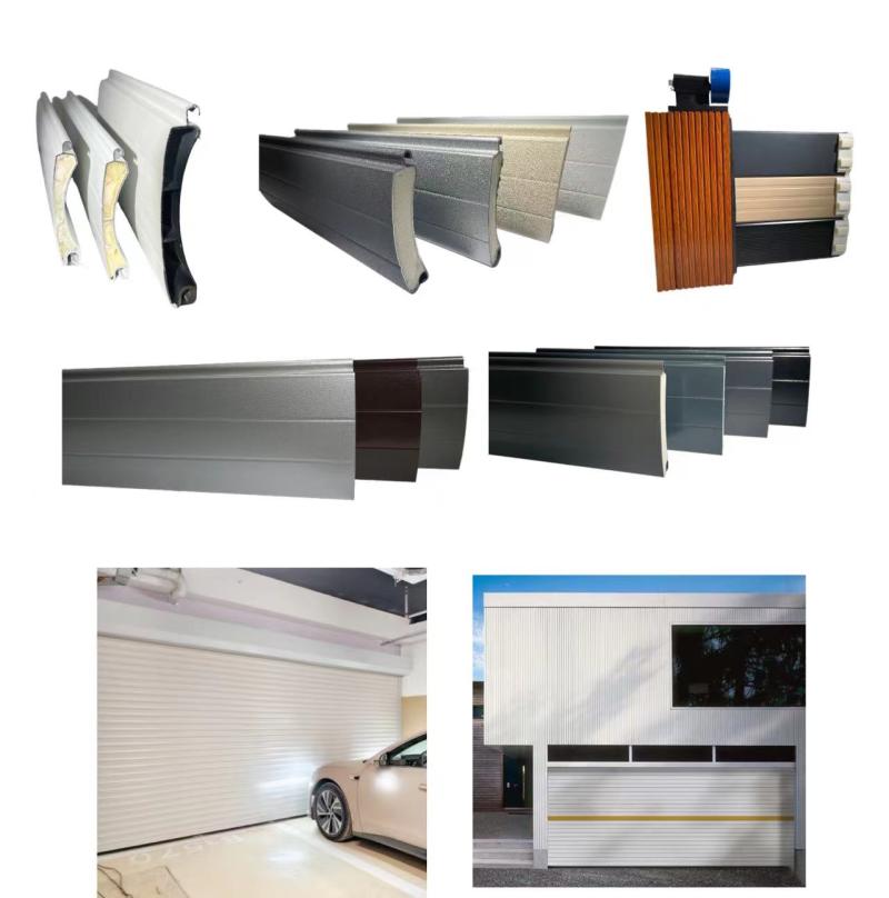 77mm high-end villa garage door