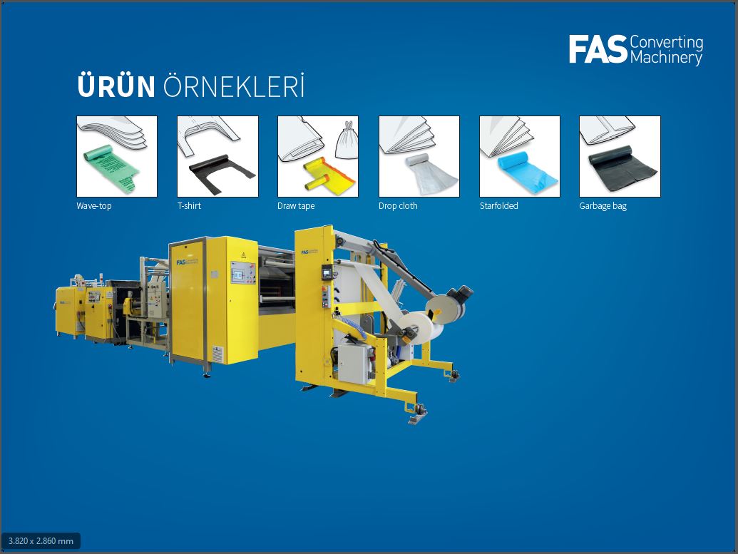 FAS CONVERTING RULODA TORBA MAKİNESİ