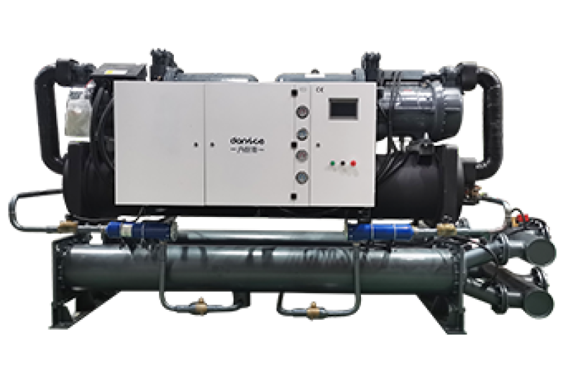 Düşen film değişken frekanslı vidalı soğutucu