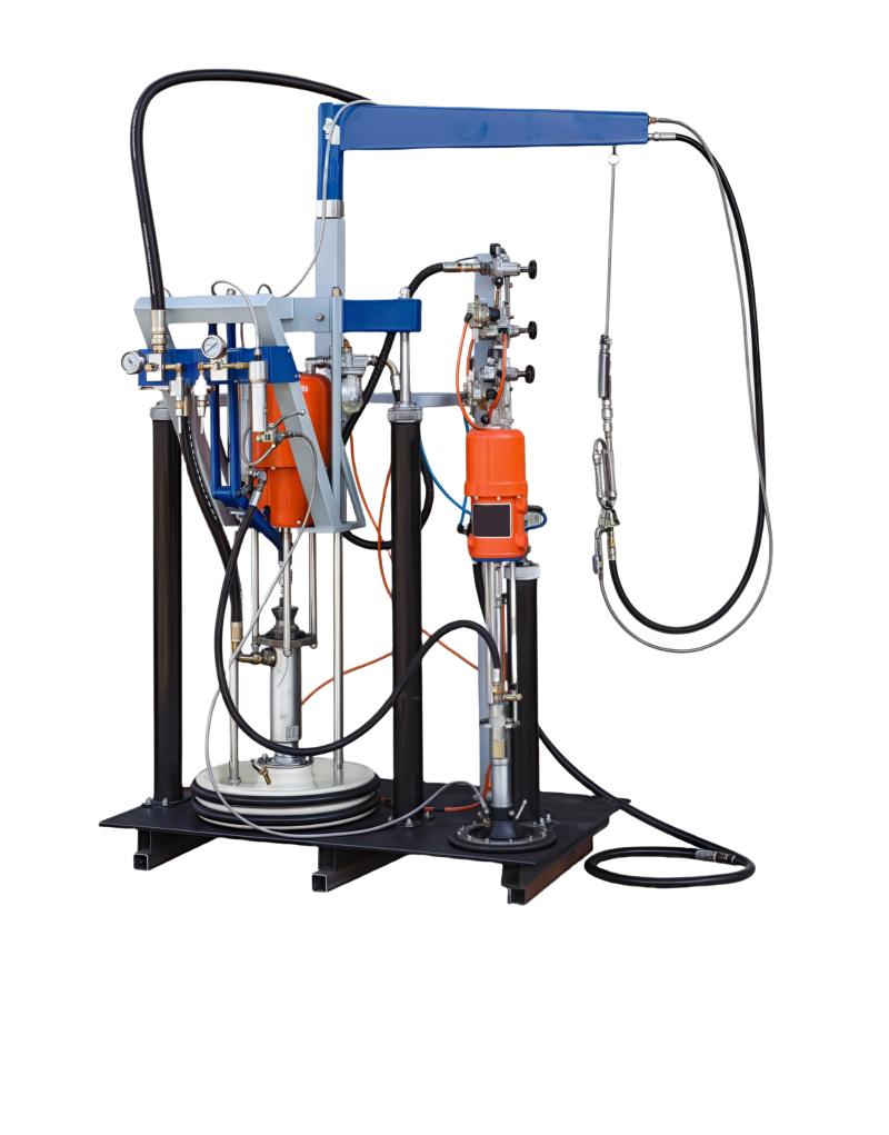 Two component sealant extruder pump