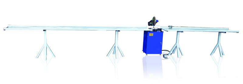 Manual aluminum cutting saw