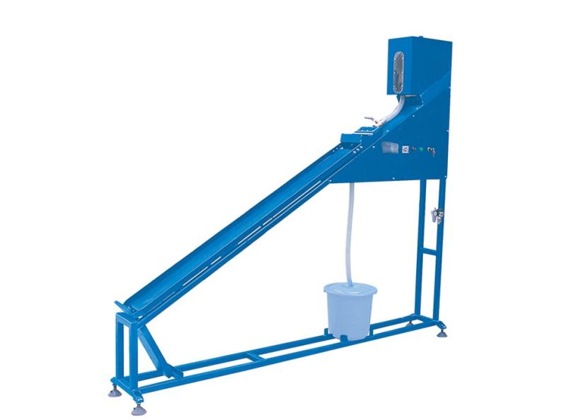 Manual desiccant filling machine