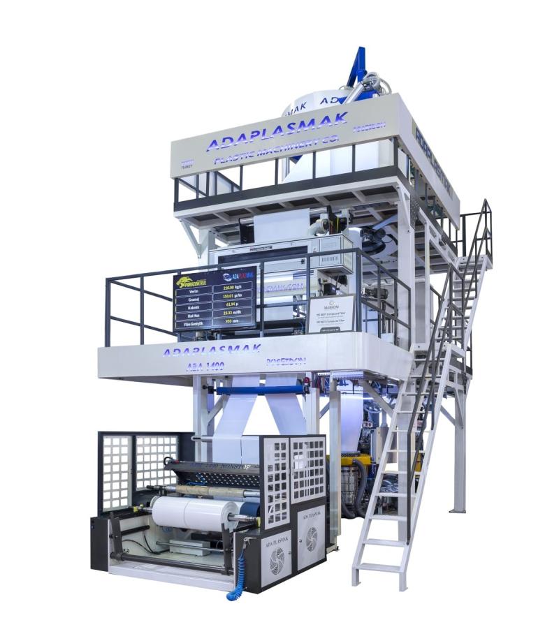 60X70 ABA 1400 MM EXTRUDER FILM MAKINASI