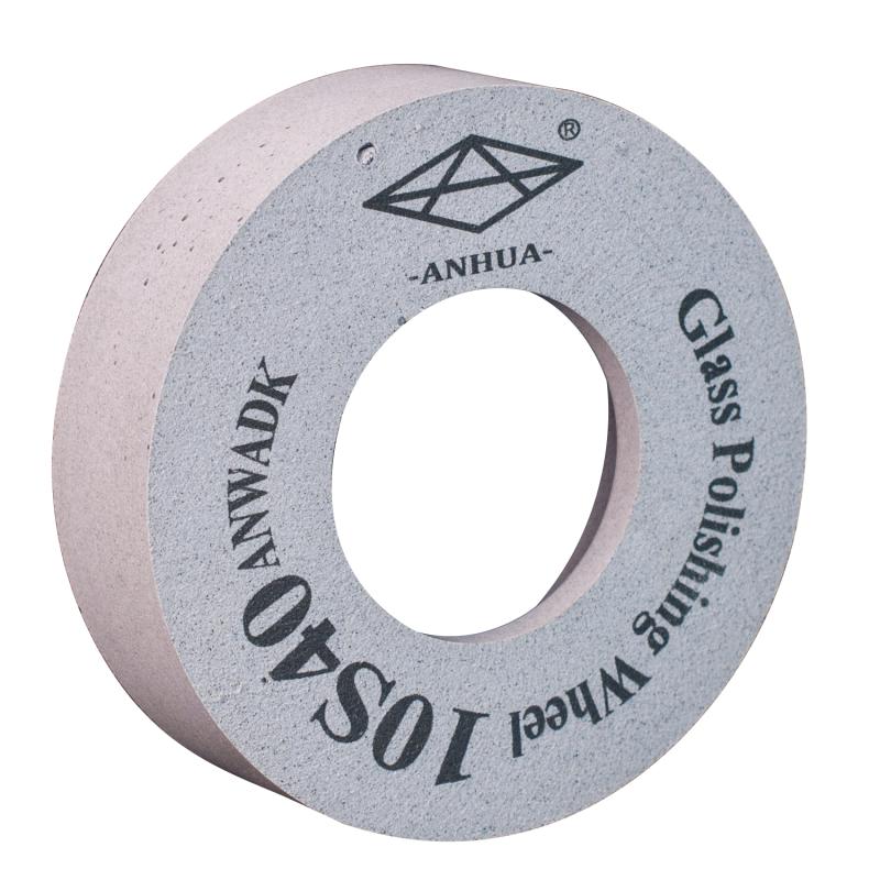 Glass polishing wheel