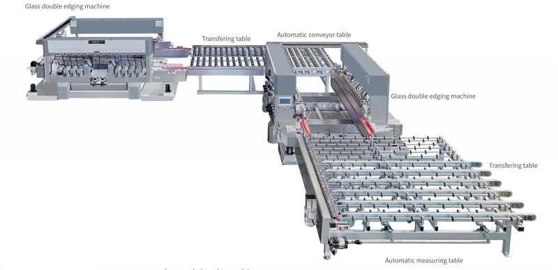 GENERATION HIGH SPEED DOUBLE EDGINGMACHINE PRODUCTION LINE