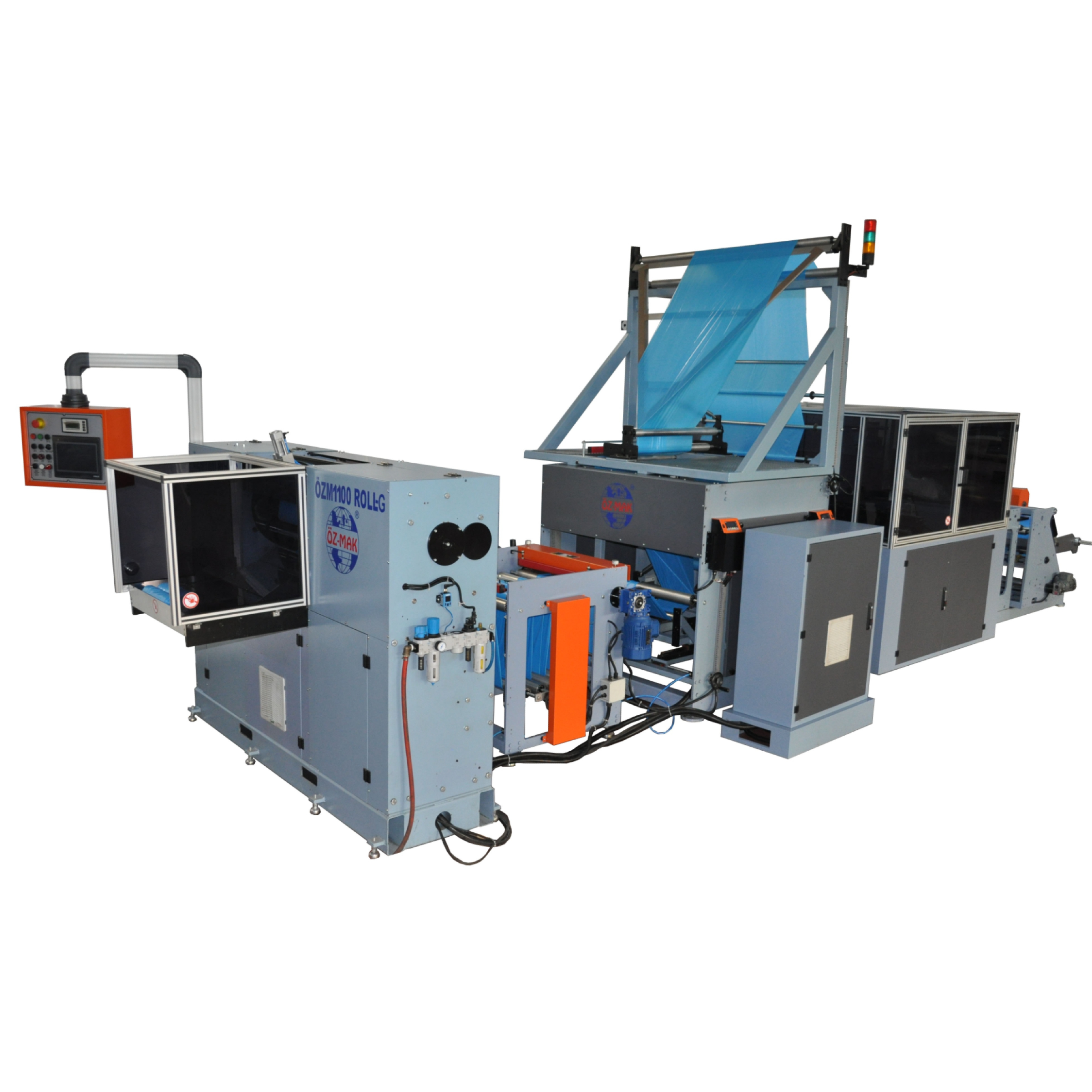 RULO ÇÖP POŞET KESME MAKİNALARI