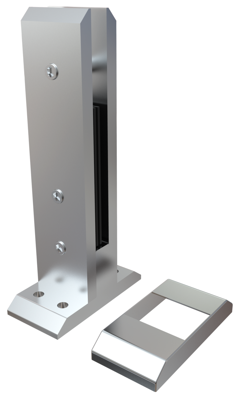 alumıum glass holder vista model