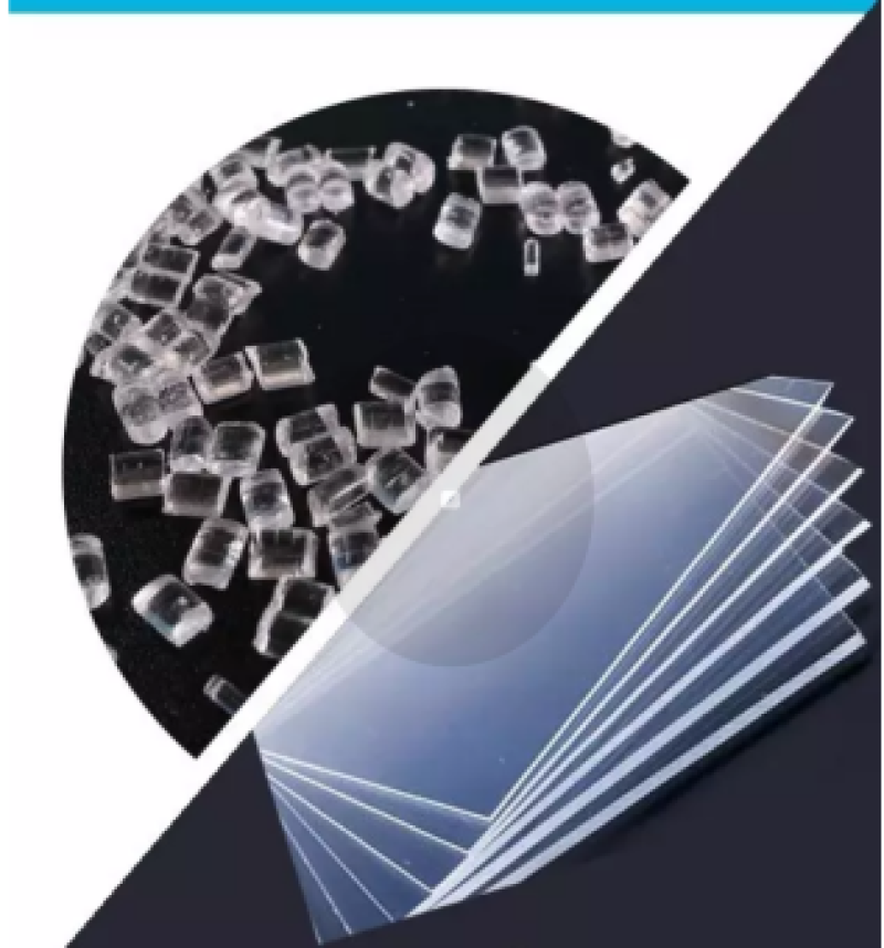 PET film, levha, şişe ve kaplar için A-868 Şeffaf Darbe Modifiye Edici, şeffaflığı etkilemez