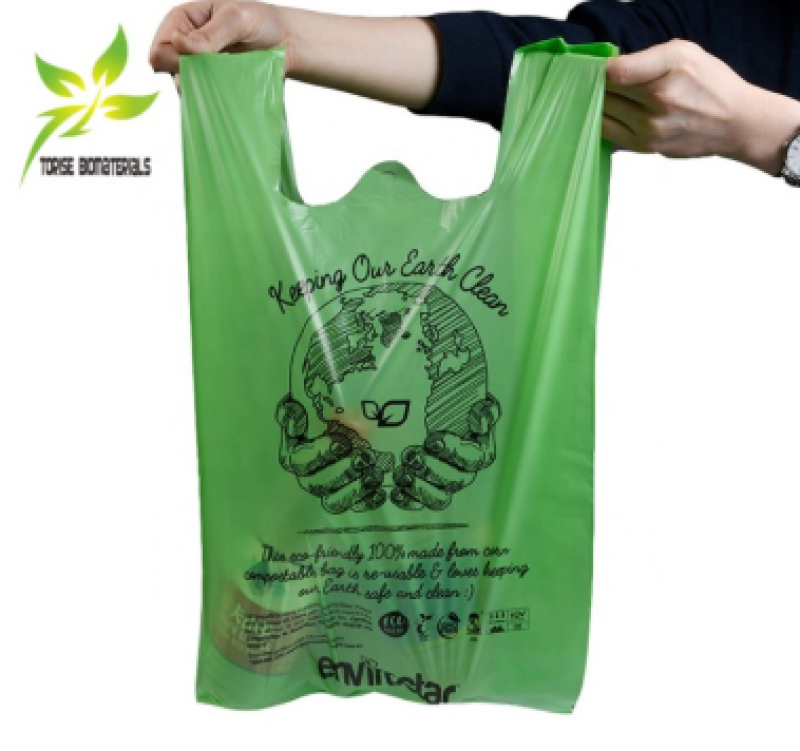 %100 Kompostlanabilir ve Biyolojik Olarak Parçalanabilir Çanta