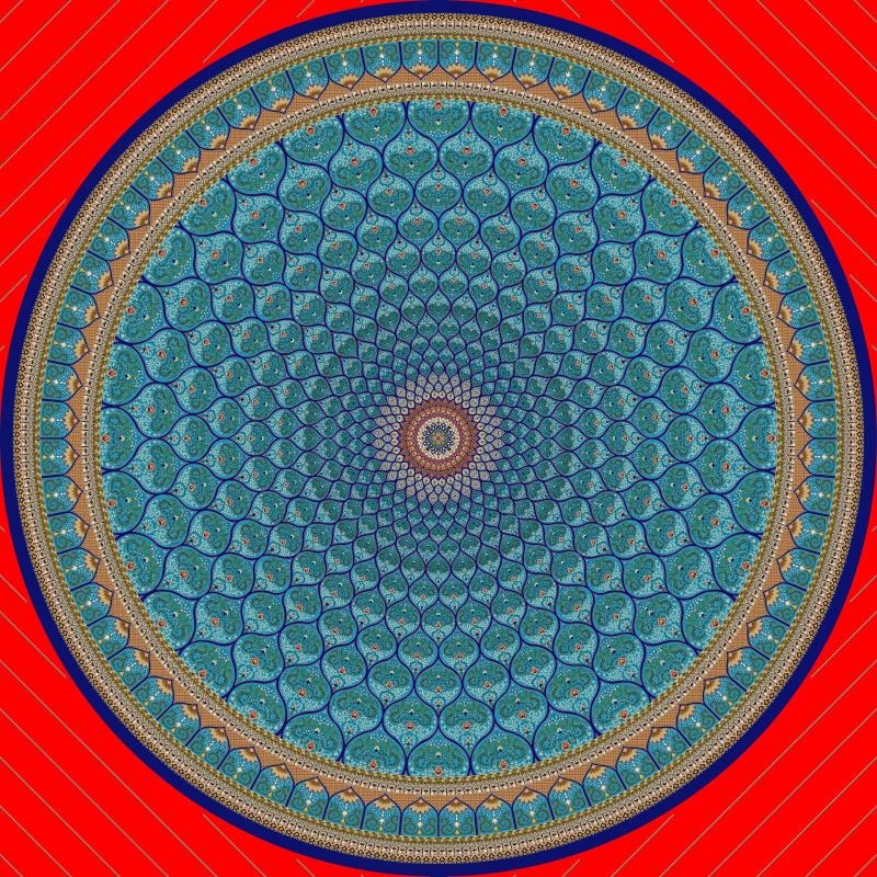 ipek halı yarı el yapımı