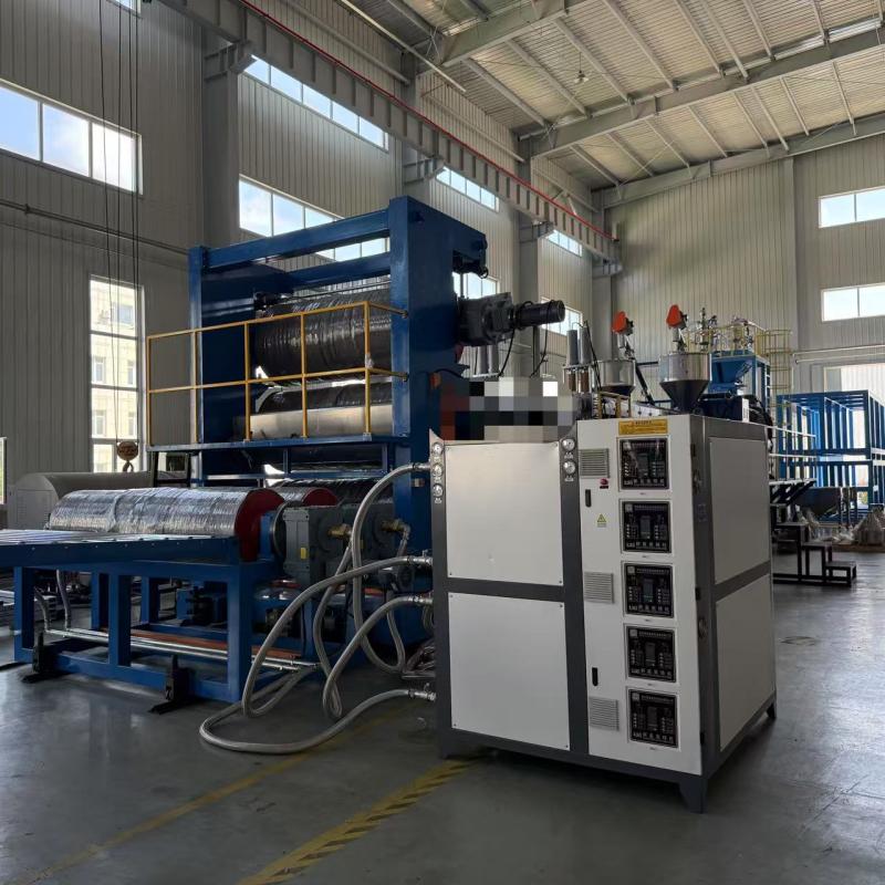 4m/6m çift eksenli jeogrid üretim hattı