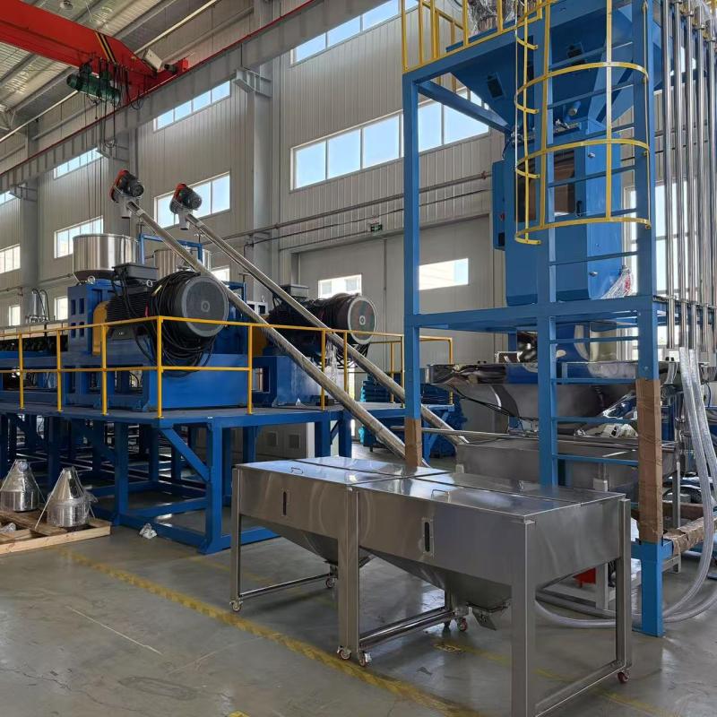 2.5/3m Tek eksenli geogrid üretim hattı