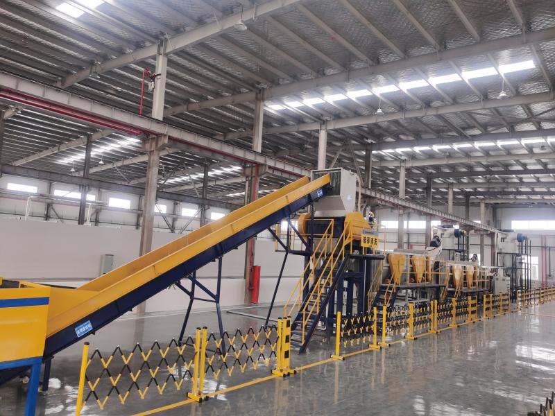 Plastic bottles and Plastic films crushing washing lines; Scrap tyres recycling/shredding line;Different plastics Shredding lines