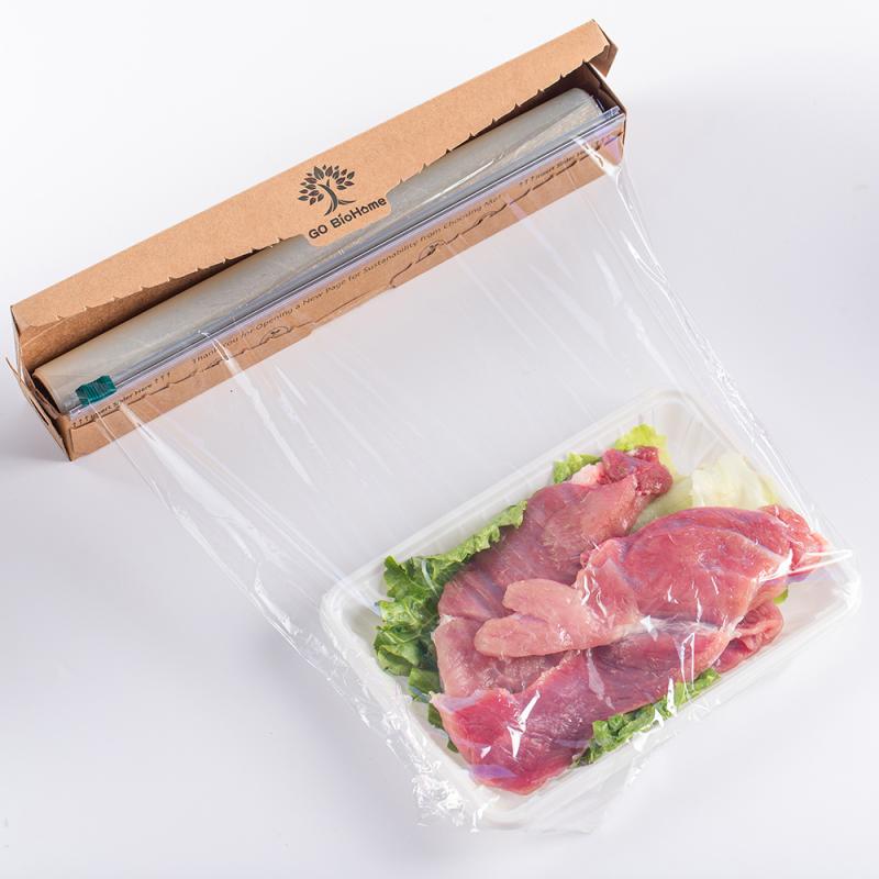 Compostable cling wrap