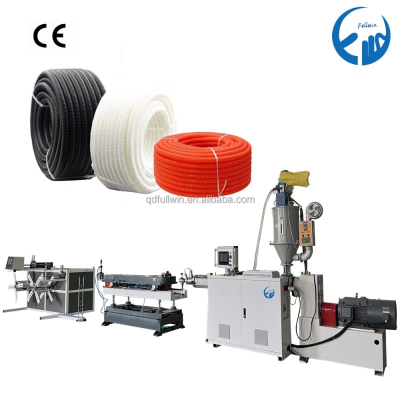 Plastik oluklu boru makinesi