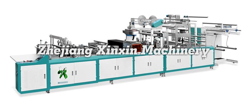 dokunmamış fermuar çanta yapma makinesi