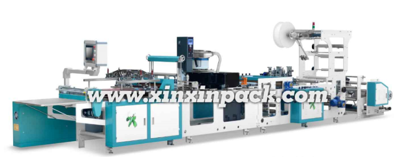 TPL-600INS Su geçirmez kaydırıcı fermuar torba yapma makinesi