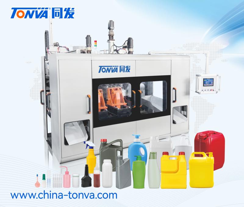 Fully eletric blow molding machine