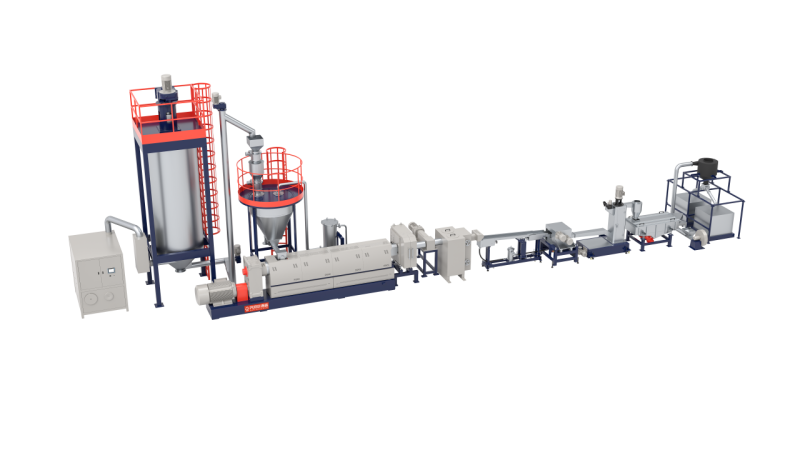 PET Şişe Peletleme Makinesi