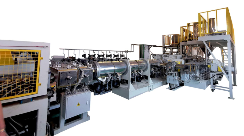 Supercritical Fluid Extrusion Foaming Line